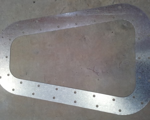 Mark bottom access window cone